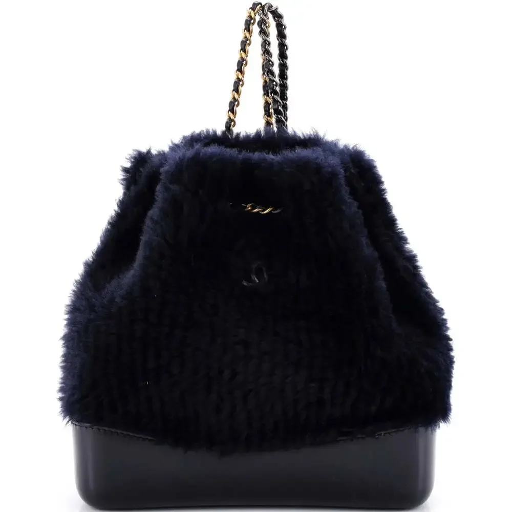 CHANEL | Bags | Chanel Gabrielle Backpack Shearling And  display picture 1